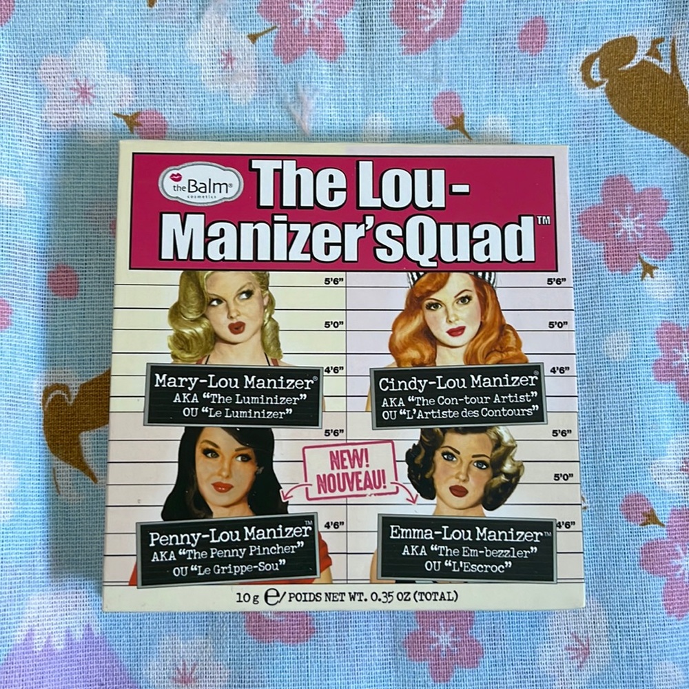 TheBalm the lou-manizer’s quad
